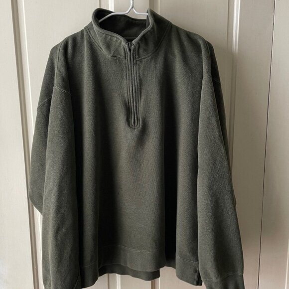 Orvis Zip Front Heavy Duty Sweatshirt - Picture 5 of 6